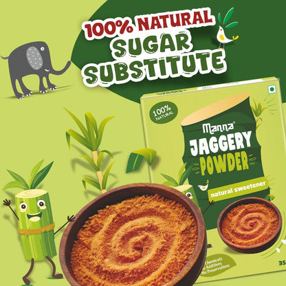 Image 8 of Manna Health Mix and Jaggery Powder Combo