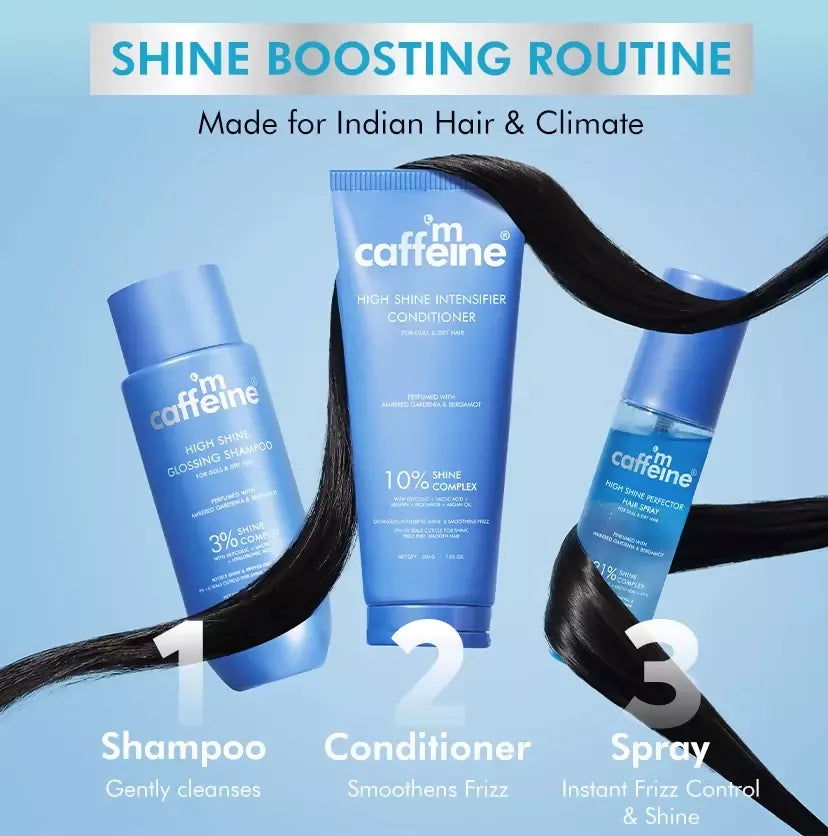 Image 9 of mCaffeine High ⁠Shine Perfector Hair Spray
