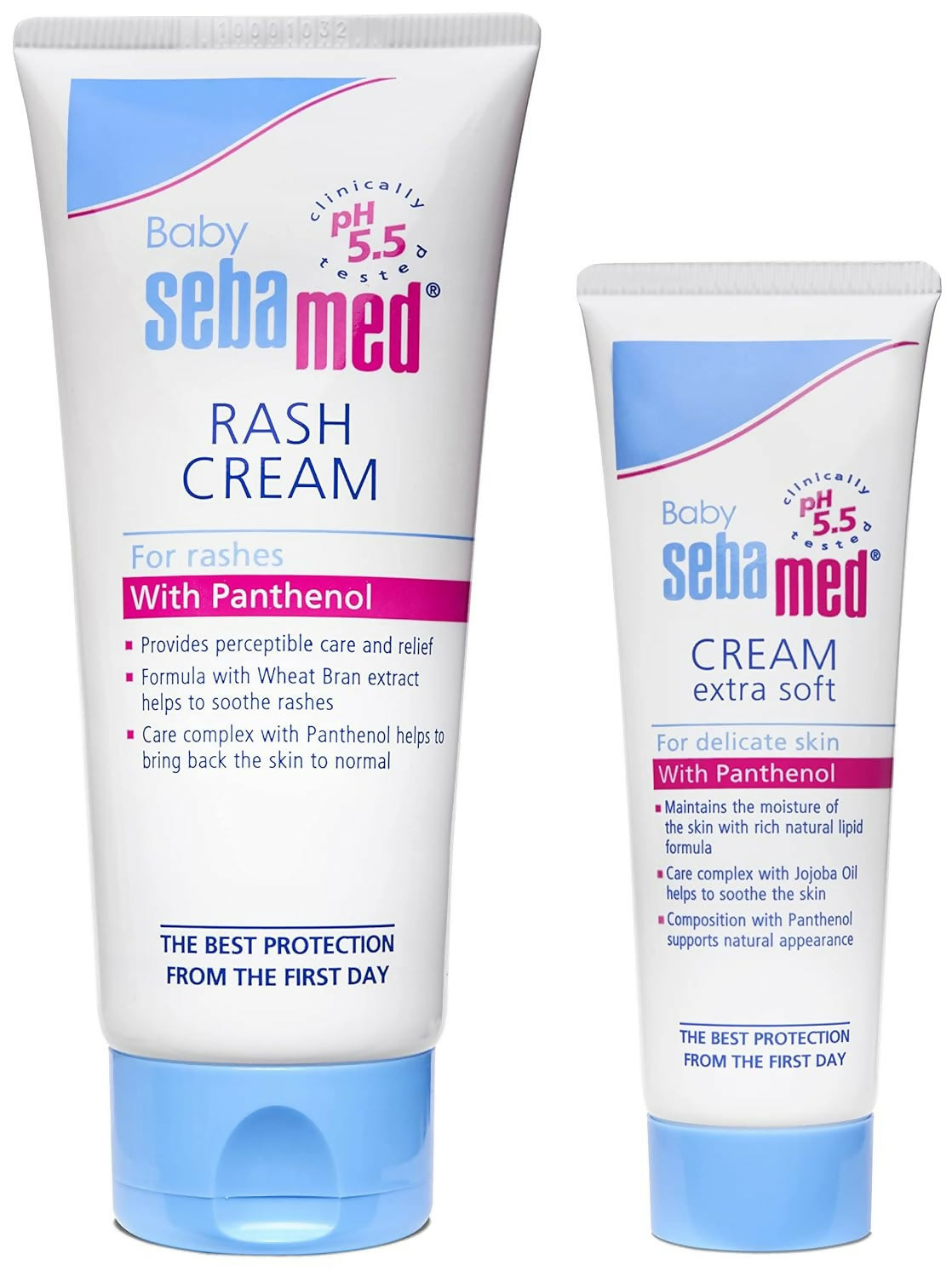 Image 1 of Sebamed Baby Cream Extra Soft 50ml & Baby Rash Cream 100ml Combo