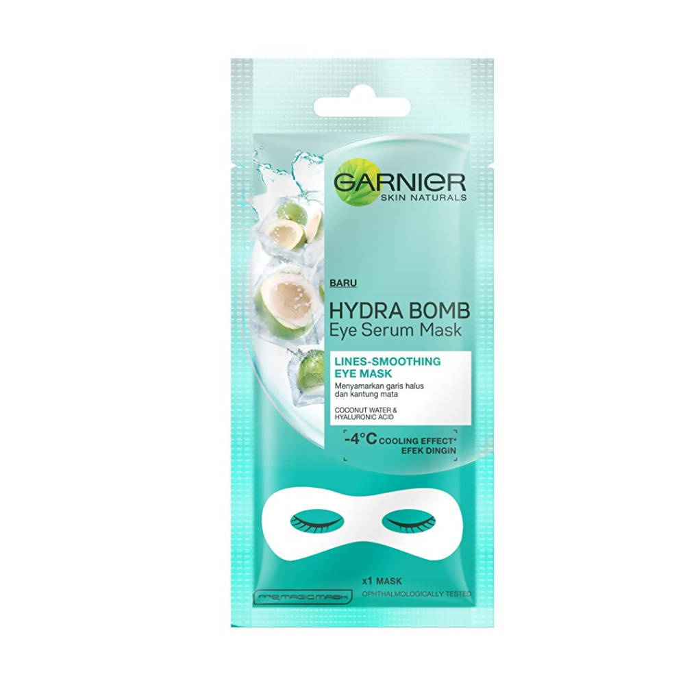 Image 1 of 6 gm / Pack of 1 for the product Garnier Hydra Bomb Eye Serum Coconut Water Mask