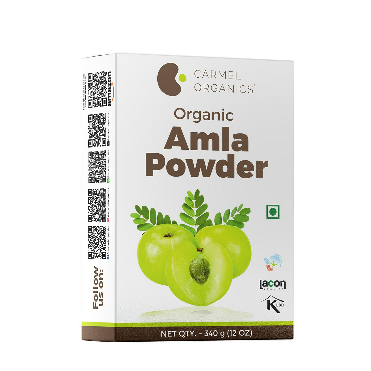Image 1 of Carmel Organics Amla Fruit Powder