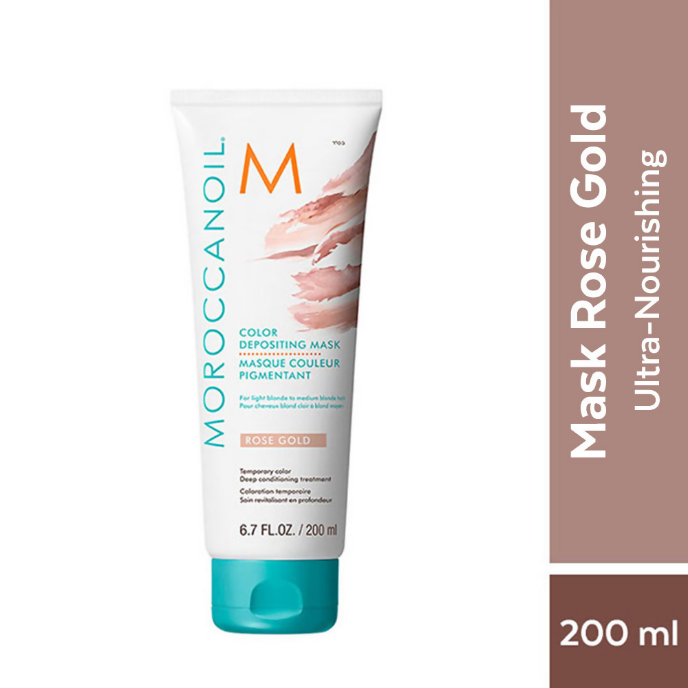 Image 2 of Moroccanoil Color Deposit Mask Rose Gold