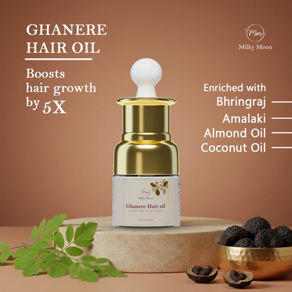 Image 3 of Milky Moon Ghanere Hair Oil for Hair Growth & Anti Hair Fall