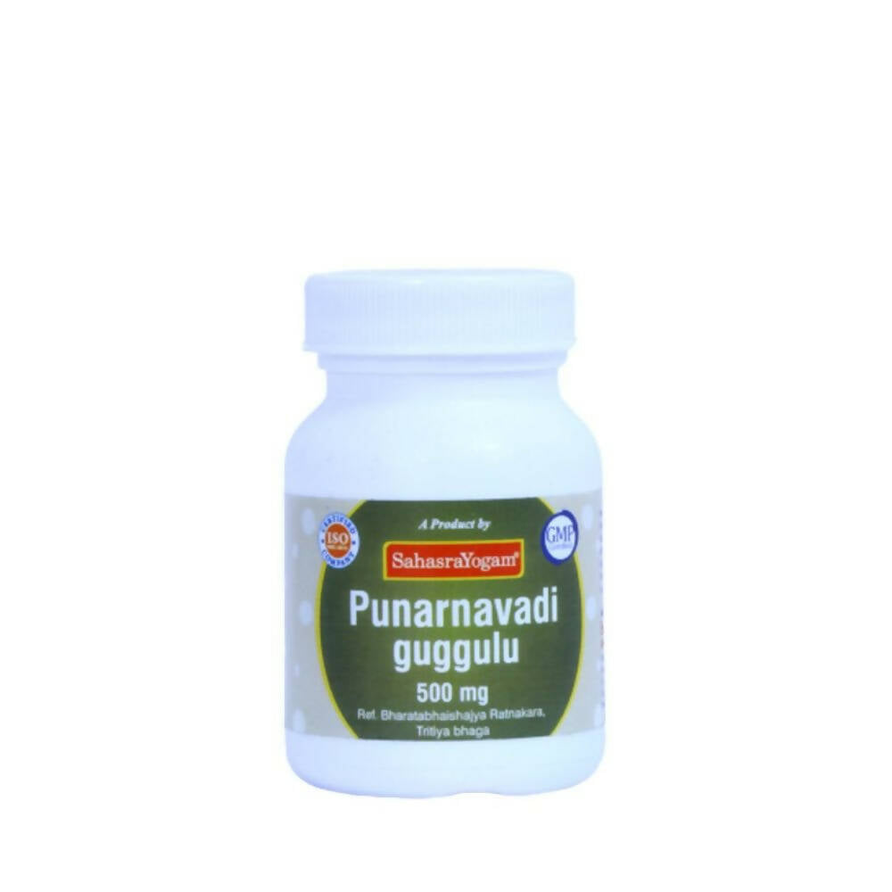 Image 1 of 60 tabs for the product Sahasrayogam Punarnavadi Guggulu