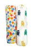 Image 1 of Large (0-12 Month) / Set of 2 for the product Kindermum Organic Cotton Muslin Swaddle Blanket 110 Cm X 110 Cm - Set Of 2 - Colorful Polka And Bear
