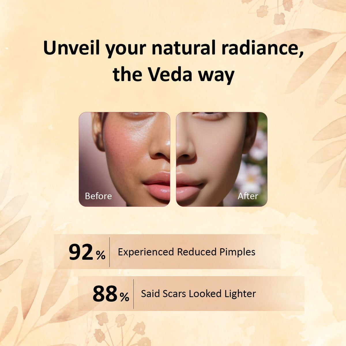 Image 6 of CareVeda Golden Glow Sheet Mask Suitable For All Skin Types