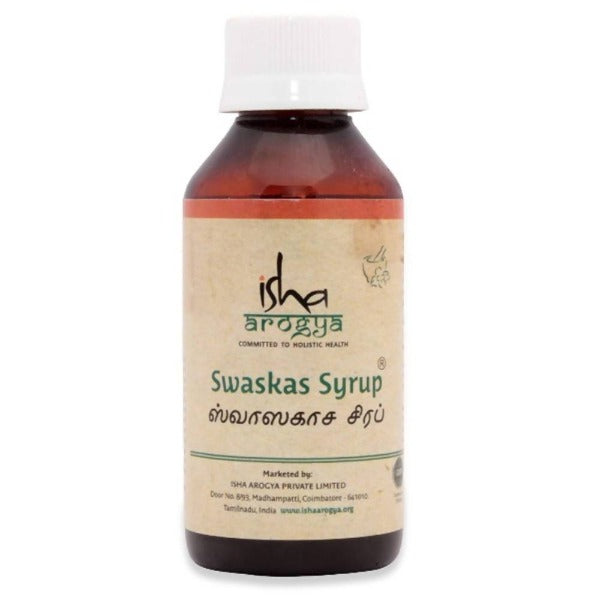 Image 1 of 100 Ml for the product Isha Arogya Swaskas Syrup