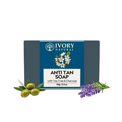 Image 1 of Ivory Natural Tan Soap - Tanning, Protect From Uv Rays For Both Men & Women