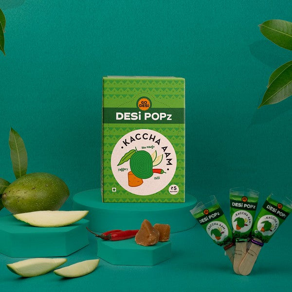 Image 3 of Go desi Popz Kaccha Aam | Made with Jaggery | Pack of 50