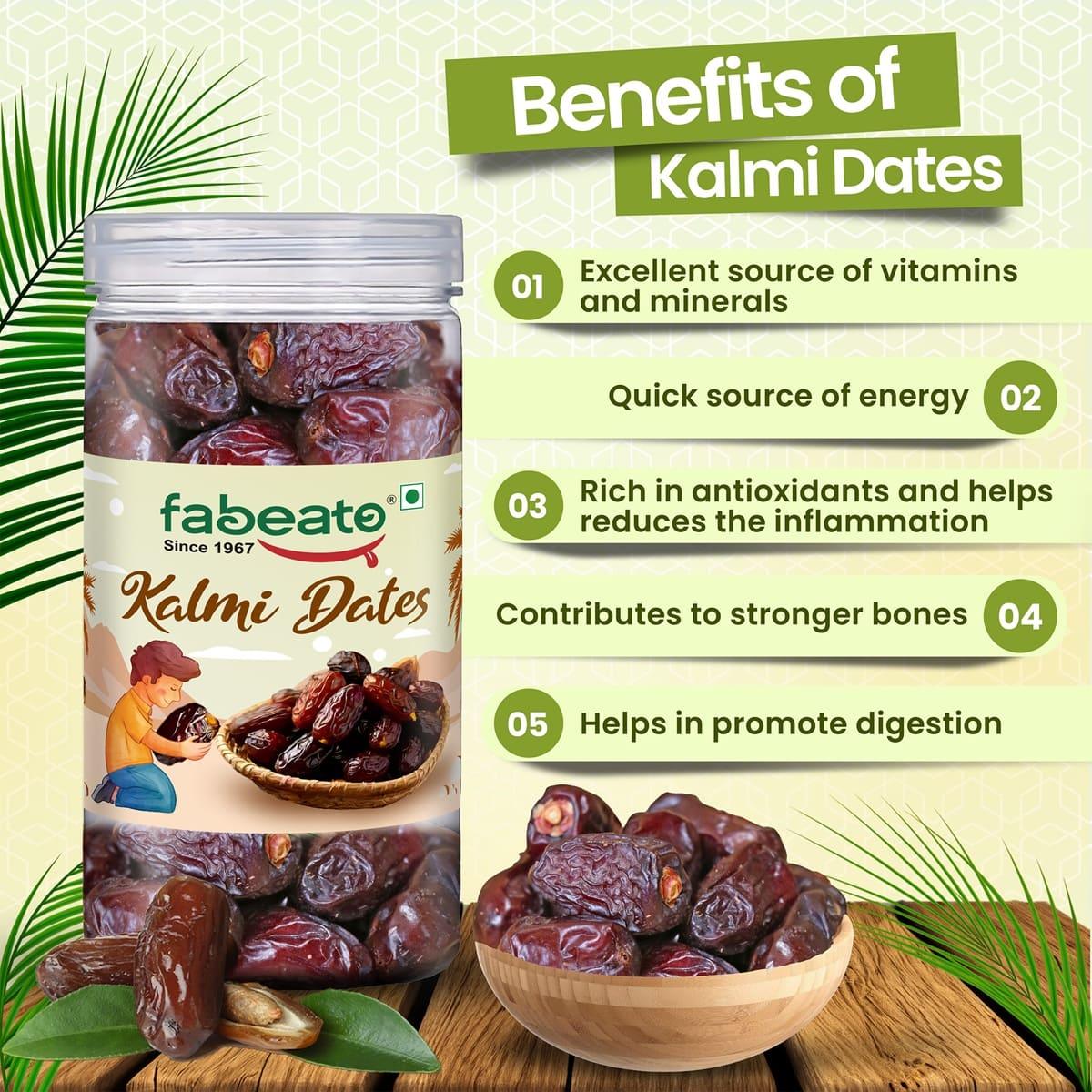Image 4 of Fabeato Premium Kalmi Dates/Khajoor 500g