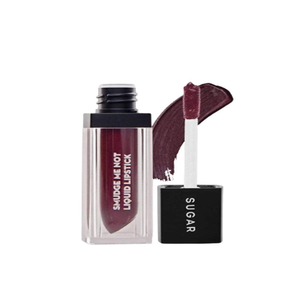 Image 1 of Sugar Smudge Me Not Liquid Lipstick - Amethyst Twist (Metallic Plum)