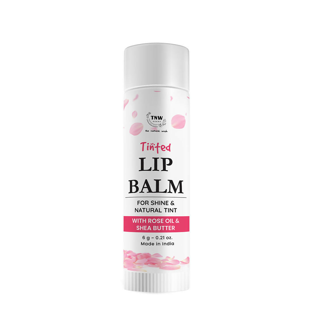 Image 1 of The Natural Wash Moisturizing Rose Tinted Lip Balm Shine & Natural Tint