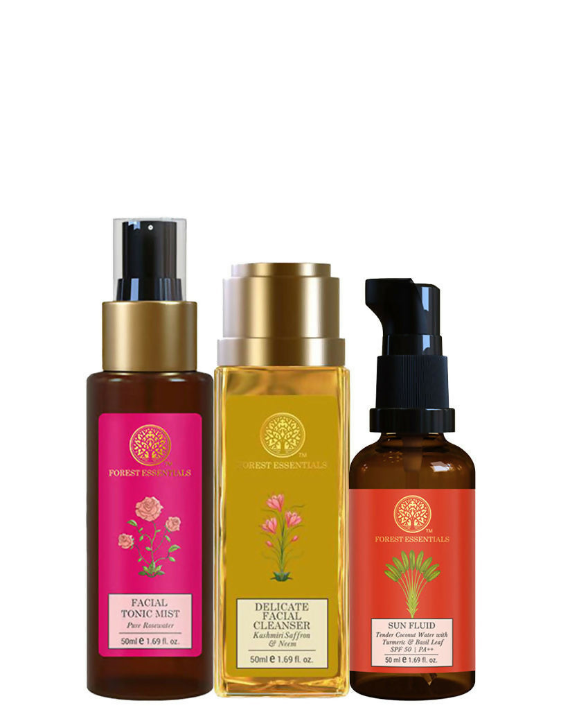 Image 1 of Forest Essentials Everday Sun Protection (SPF) Ritual