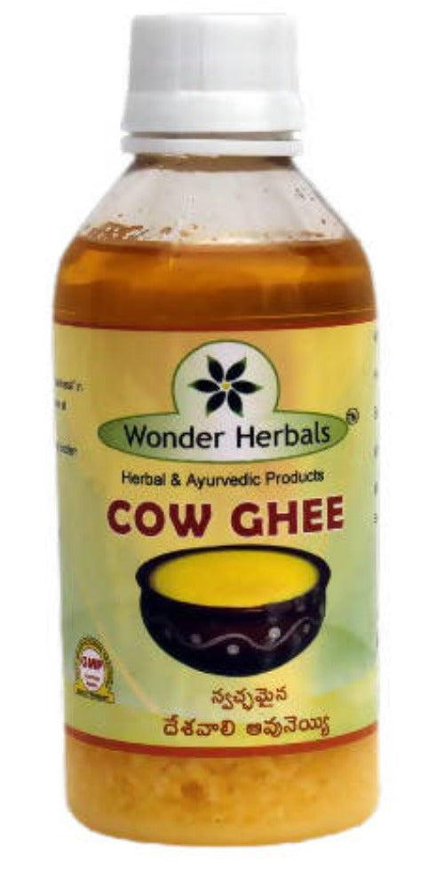 Image 1 of 200 ml / Pack of 1 for the product Wonder Herbals Cow Ghee | Pure organic Cow Ghee | Herbal Desi Cow Ghee from Bilona Method