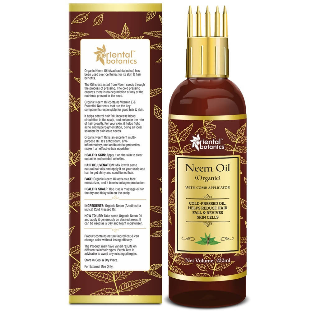 Image 3 of Oriental Botanics Organic Neem Oil