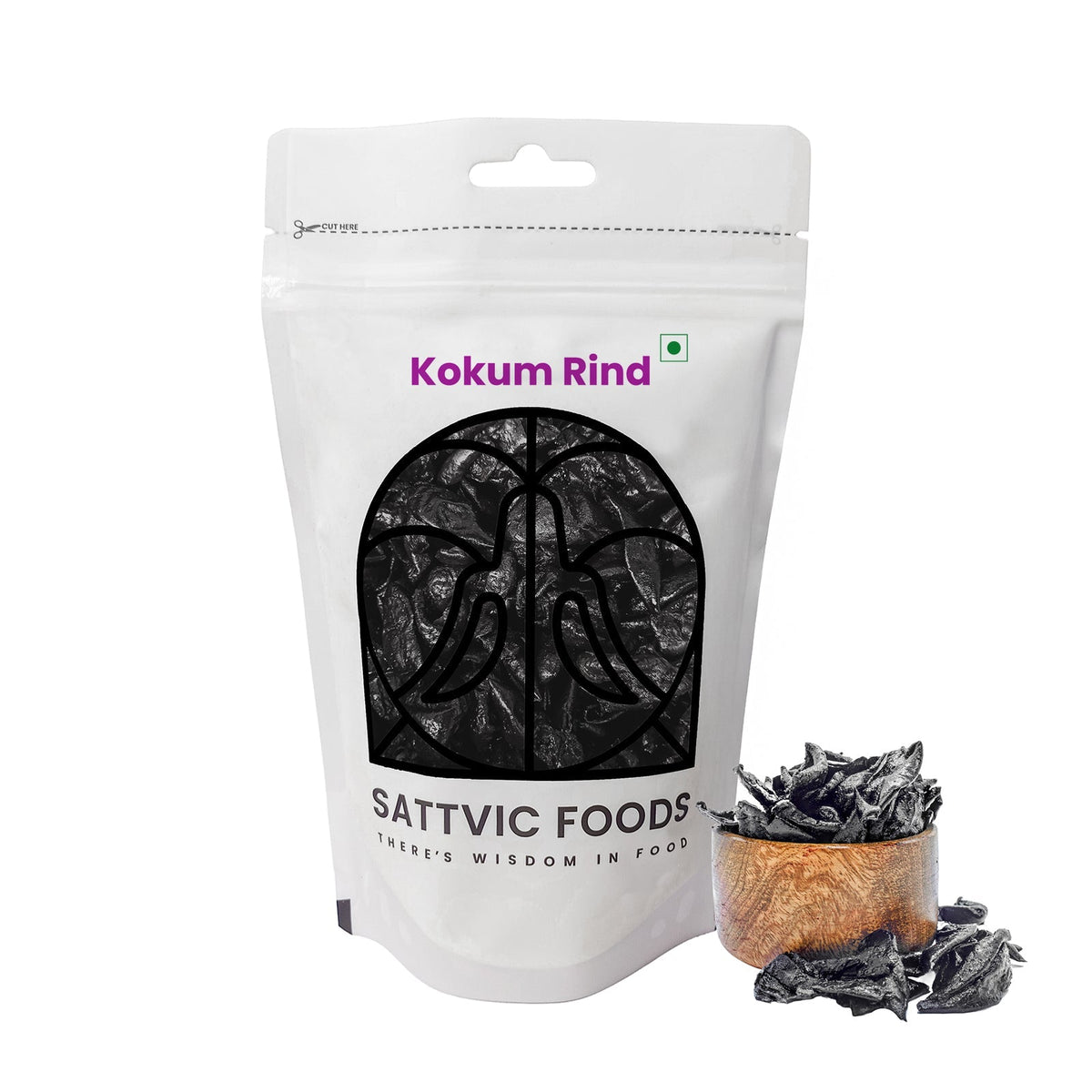 Image 10 of 250 gm / Plastic for the product Sattvic Foods Kokum Rind | Nutrient-Packed, Digestive Aid