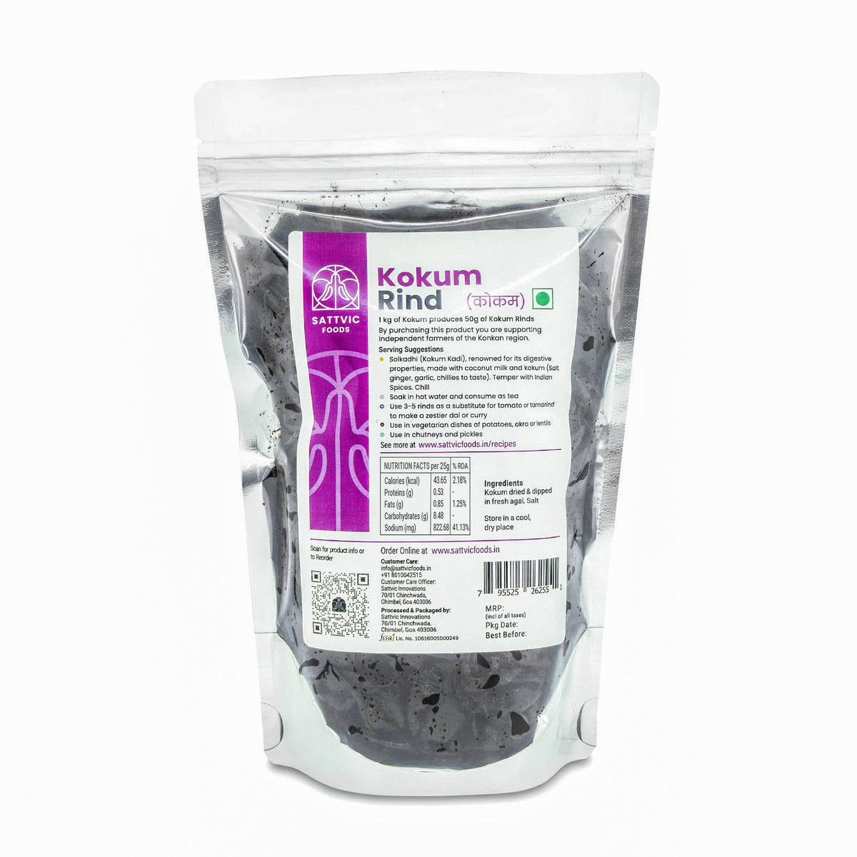 Image 14 of Sattvic Foods Kokum Rind | Nutrient-Packed, Digestive Aid