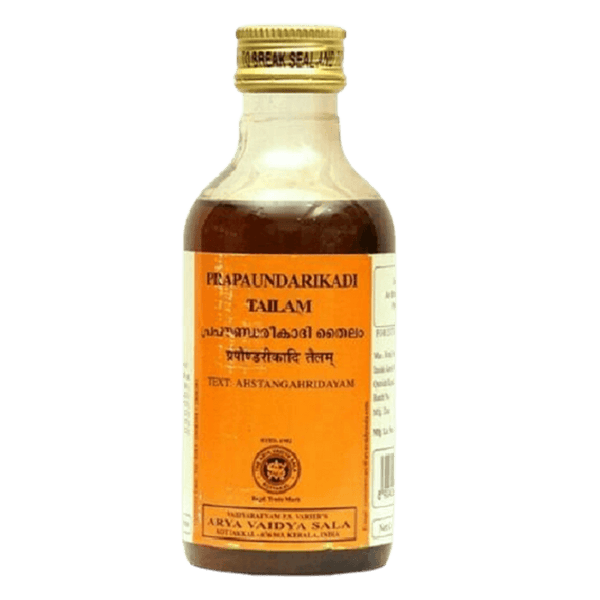 https://cdn.shopify.com/s/files/1/1857/6931/files/KottakkalAryaVaidyasala-Prapaundarikadi-Tailam_4f6335b2-652f-49e5-9bfa-ec7768021b65.png?v=1718361145