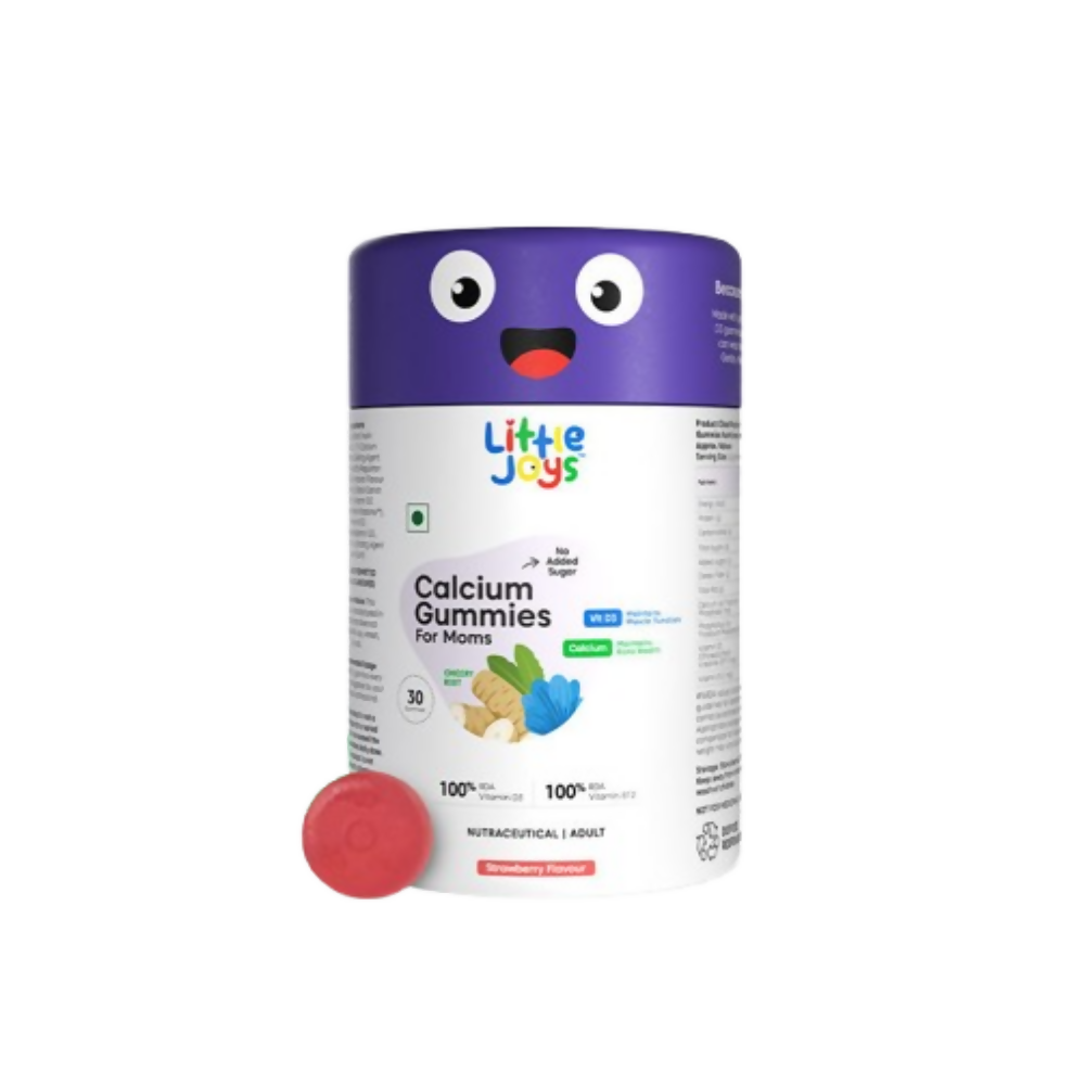 Image 1 of 30 Gummies / Pack of 1 for the product Little Joys Calcium Gummies Strawberry Flavor For Moms