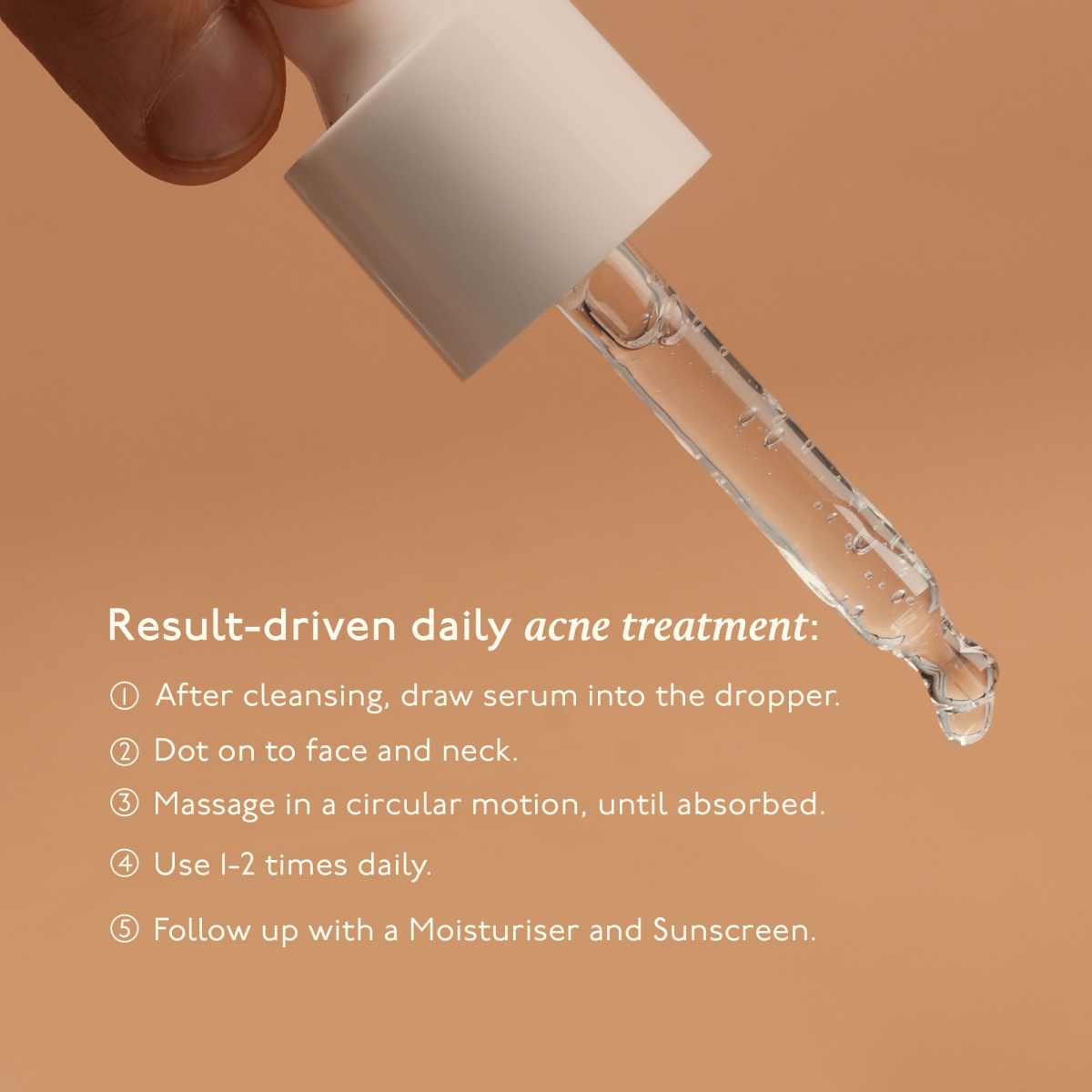 Image 7 of Asaya 2% Salicylic Acid Face Serum For Active Acne & Sebum Control With 5% Niacinamide & Tea Tree Oil