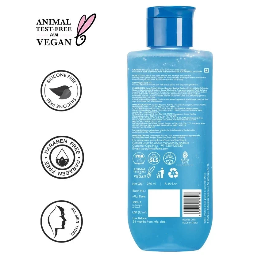 Image 2 of mCaffeine Take A Dip Triple-Action Deo Body Wash