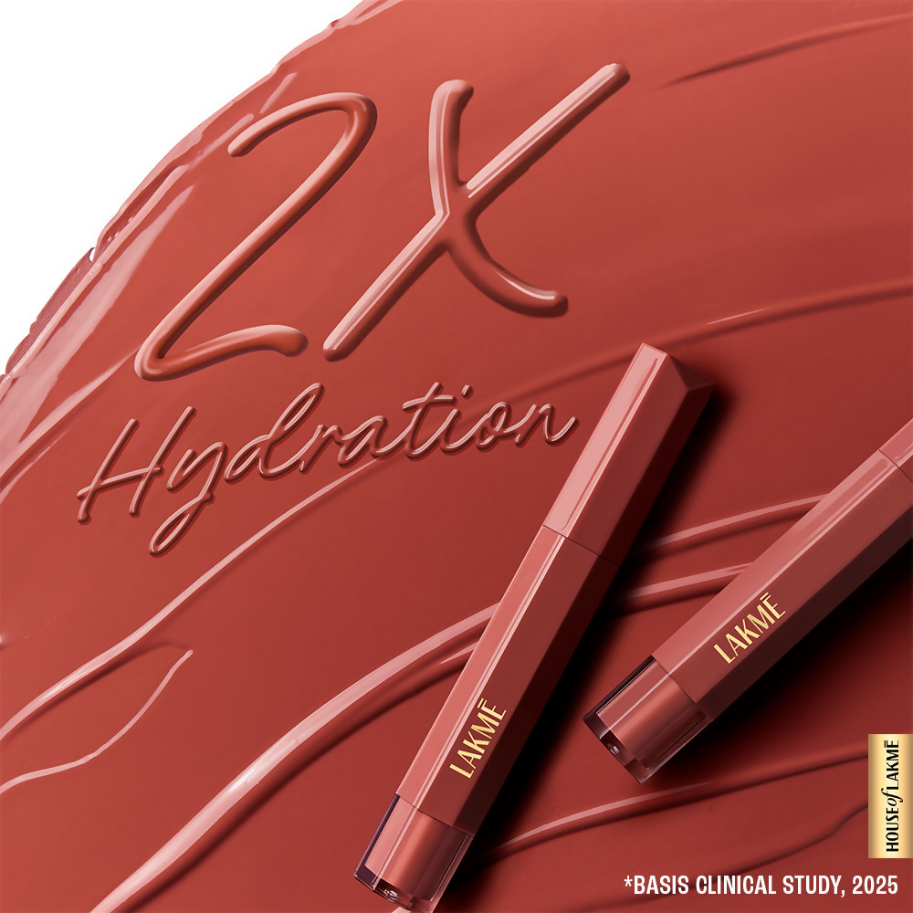 Image 5 of Lakme 9to5 Hya Matte Liquid Lipstick + Hyaluronic Acid - PowerhousePlum