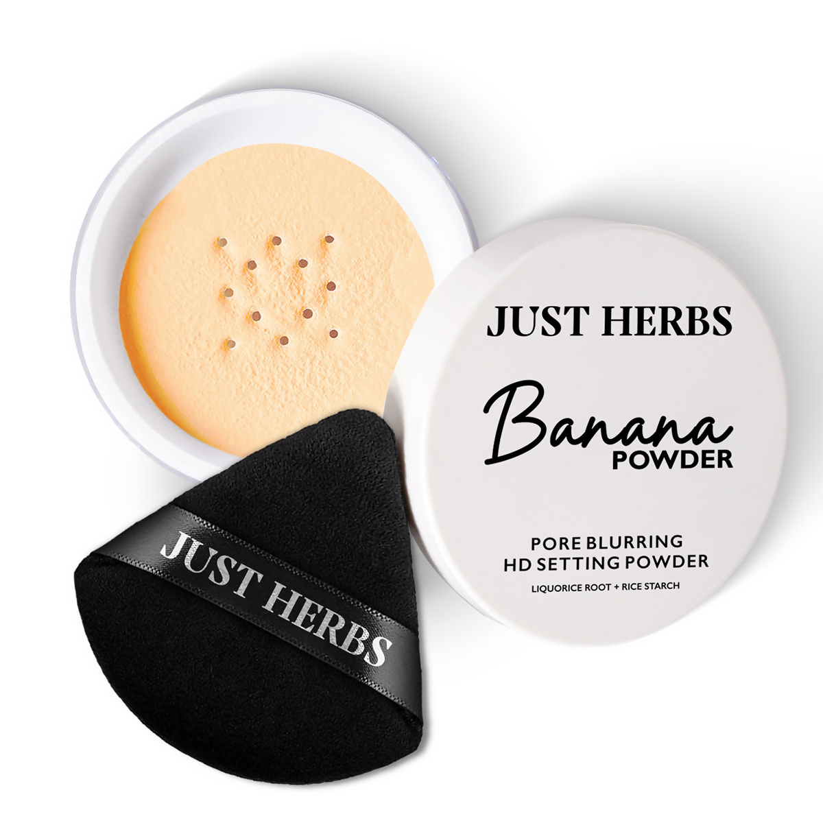 Image 1 of Just Herbs HD Setting Loose Powder - Yellow