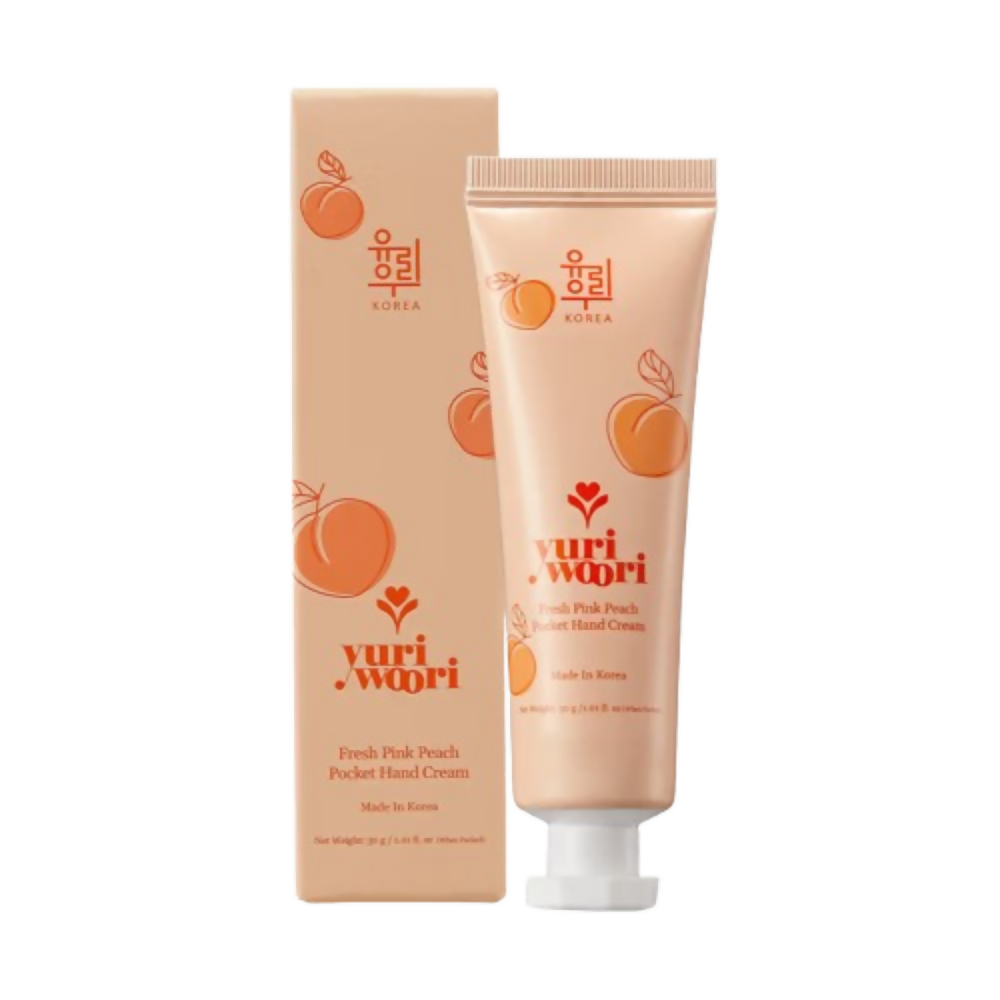 Image 1 of 30 gm / Pack of 1 for the product Yuri Woori Fresh Pink Peach Pocket Hand Cream