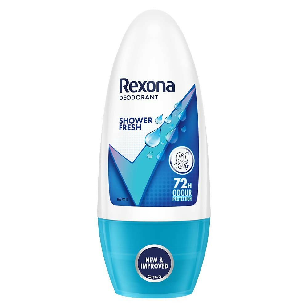 Image 1 of Rexona Shower Fresh Underarm Roll On Deodorant For Women