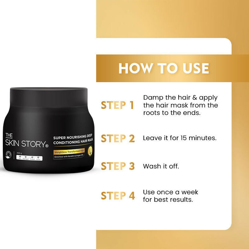 Image 5 of The Skin Story Sulphate Free Keratin Protein Hair Mask