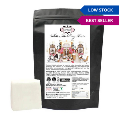 Image 1 of 250 gm for the product Confect White | Edible Modelling Past