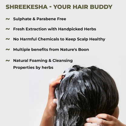 Image 9 of Pureus Herbals Shreekesha Maha Bhringraj Shampoo