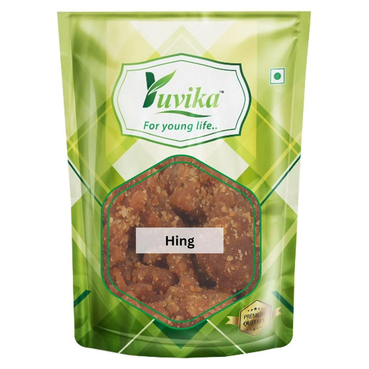 Image 1 of 100 gm for the product Yuvika Hing - Ferula Asafoetida - Stinking Gum