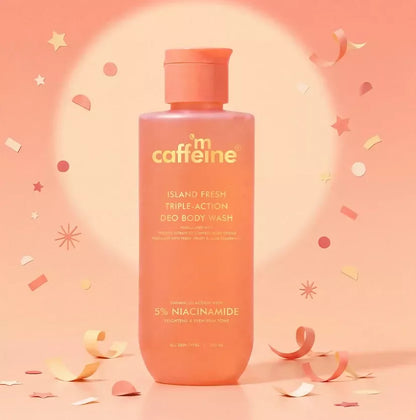 Image 8 of mCaffeine Island Fresh Triple-Action Deo Body Wash
