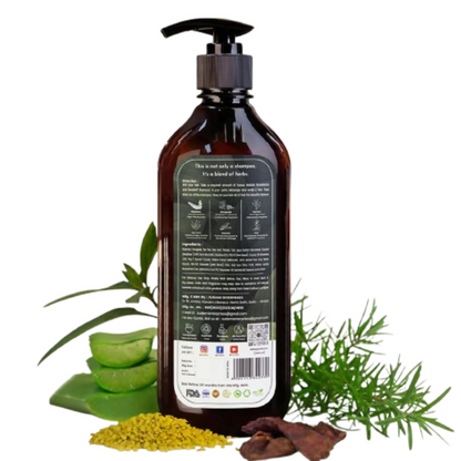 Image 2 of Pureus Herbals Shreekesha Anti Dandruff Shampoo