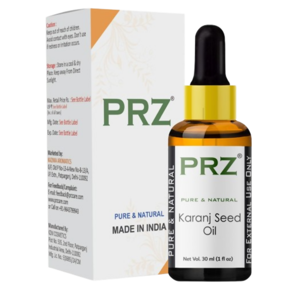 Image 1 of 30 ml / Pack of 1 for the product PRZ Karanj Seed Cold Pressed Carrier Oil