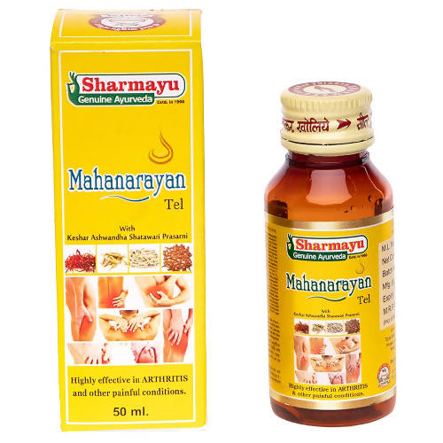 Image 1 of 50 ml / Pack of 1 for the product Sharmayu Ayurveda Mahanarayan Tel