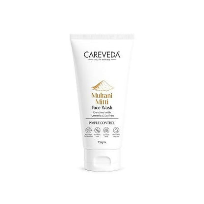 Image 1 of 75 gm for the product CareVeda Multani Mitti Face Wash – Pimple Control & Oil Balancing