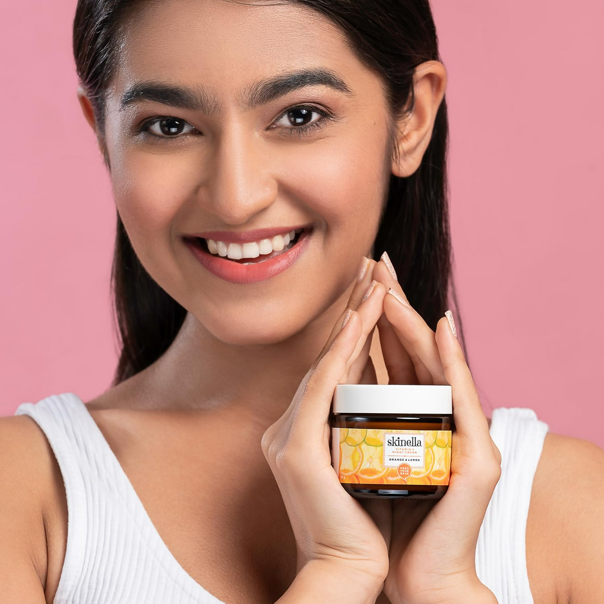 Image 7 of Skinella Vitamin C Night Cream-Orange Lemon
