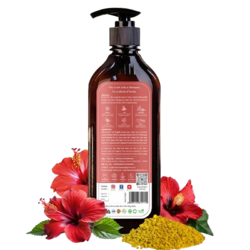 Image 2 of Pureus Herbals Shreekesha Hibiscus Methi Herbal Shampoo