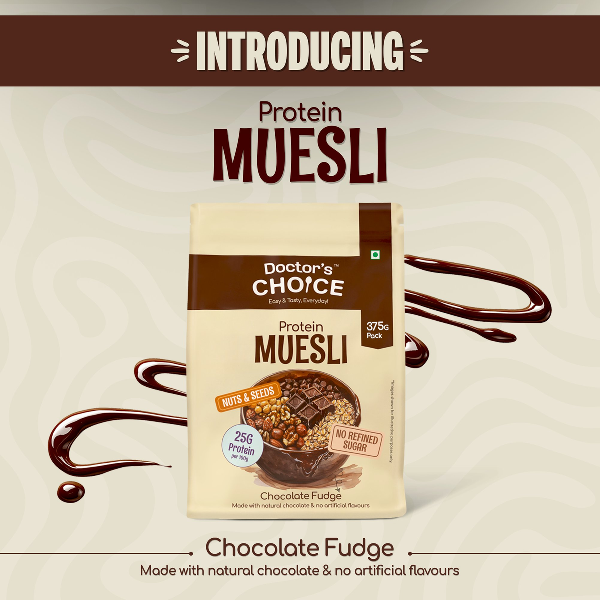 Image 2 of Doctor's Choice Protein Muesli 375 GM