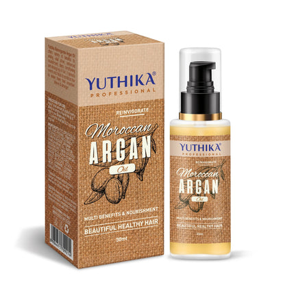 Image 1 of Yuthika Argan Oil Hair Serum - Moroccan Argan Oil