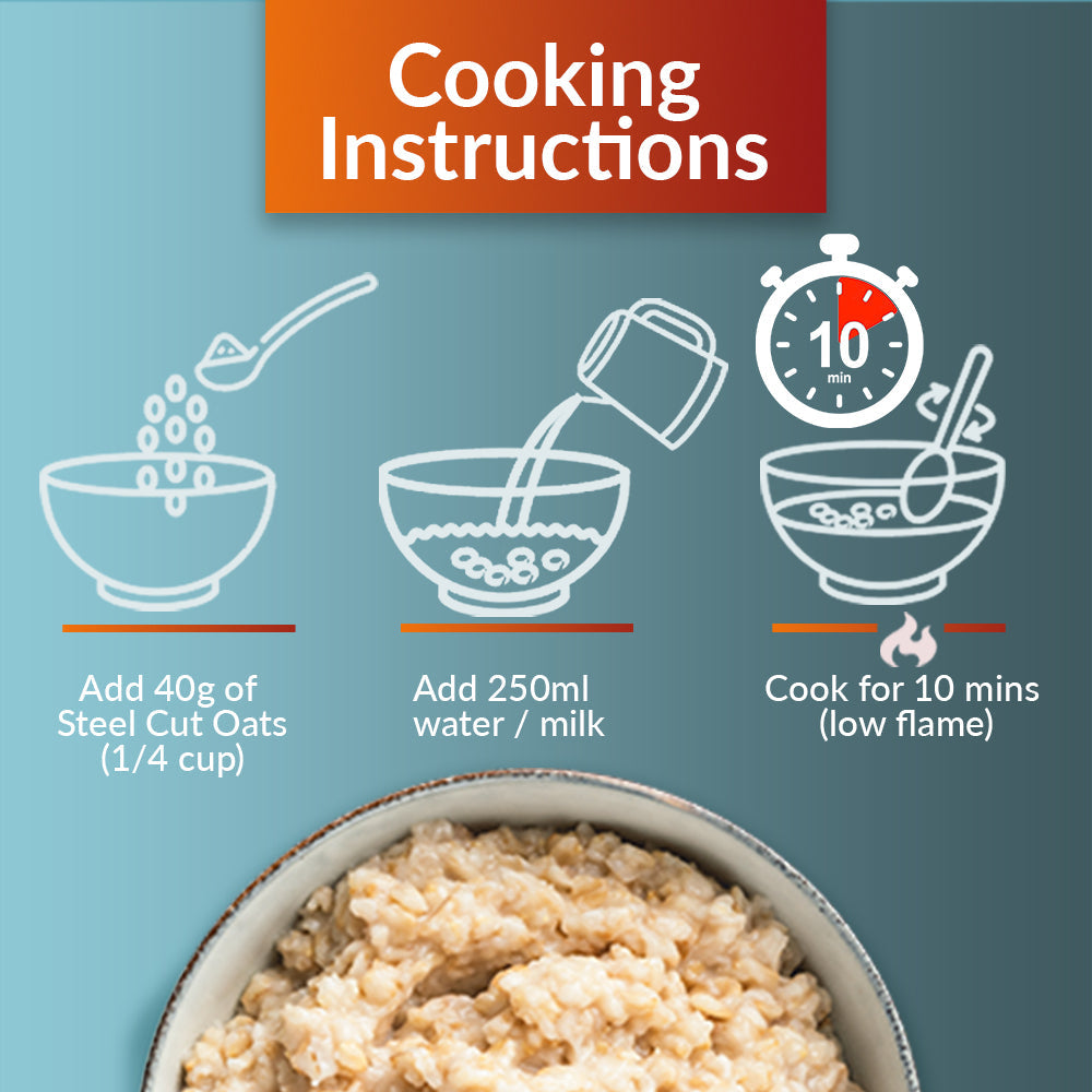 Image 3 of Manna Steel Cut Oats (Jar)