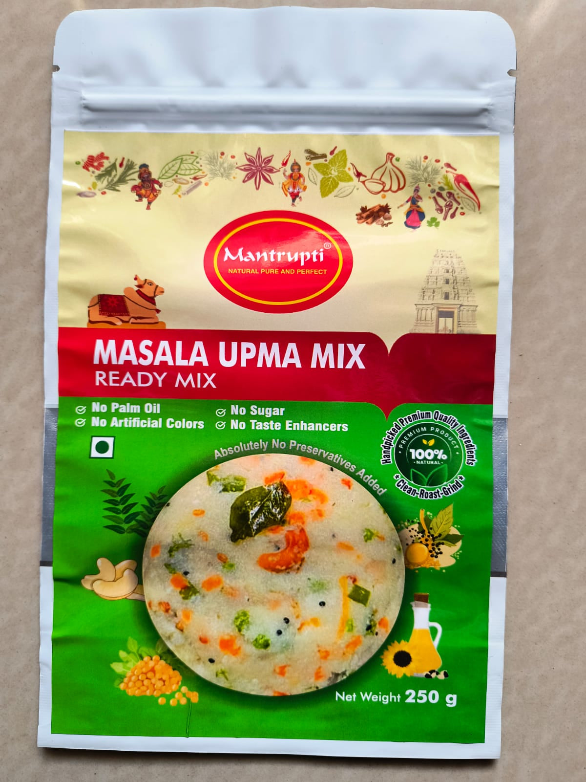 Image 2 of Mantrupti Masala Upma Mix