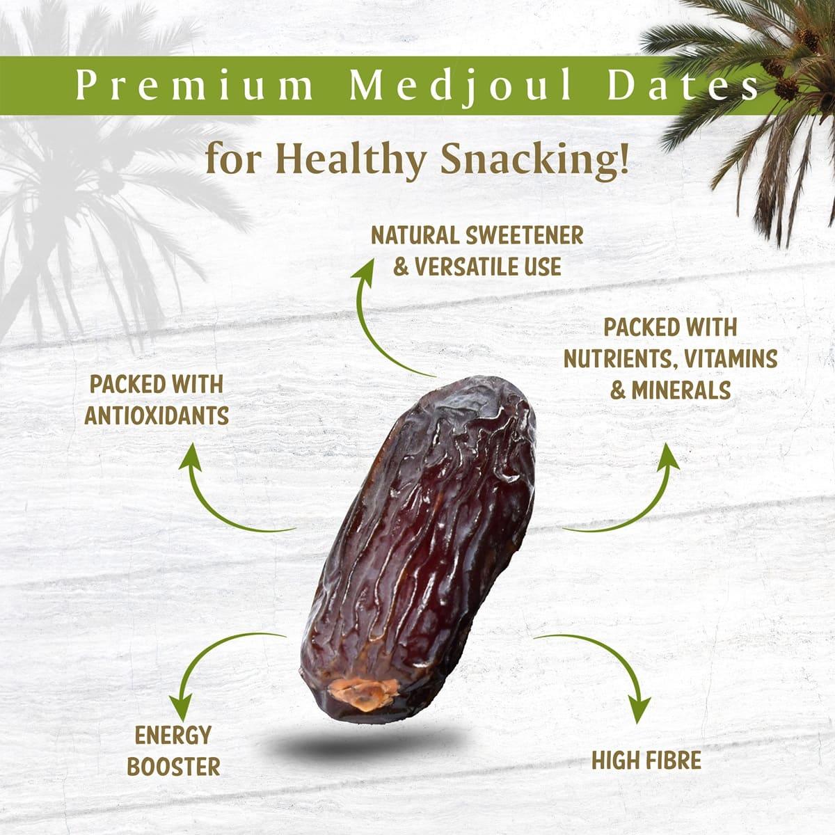 Image 4 of Fabeato Jumbo Medjoul (Medjool) Dates 500g