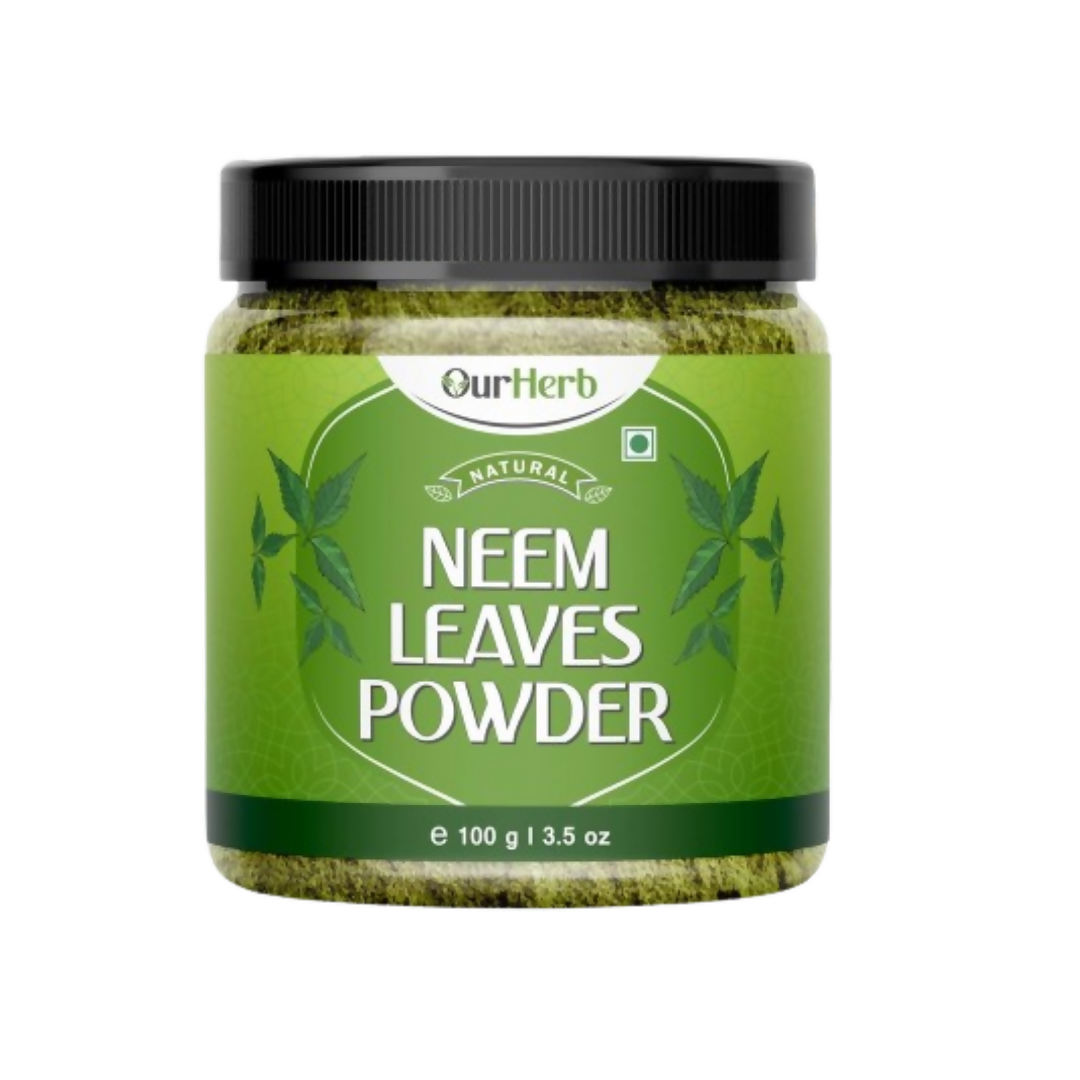 Image 1 of OurHerb Pure Neem Leaves Powder For Face Pack & Hair Care