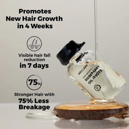 Image 2 of Brillare Rosemary Oil Shots For Visible Hair Growth