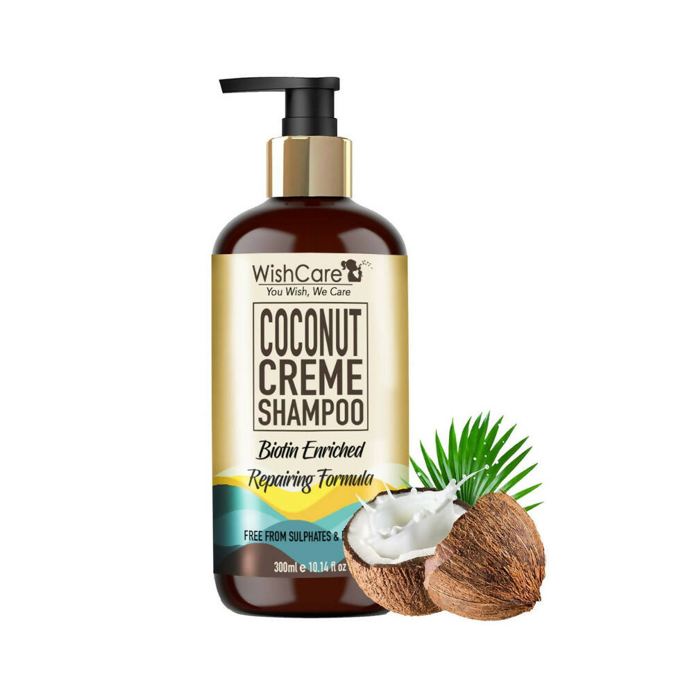 Image 1 of 300 ml / Pack of 1 for the product Wishcare Coconut Crème Shampoo