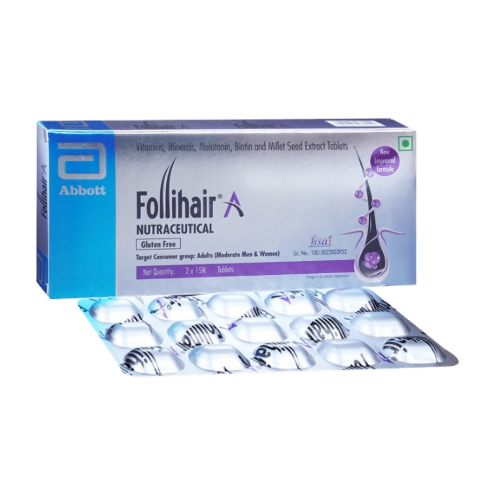 Image 1 of Follihair A Tablets Gluten Free