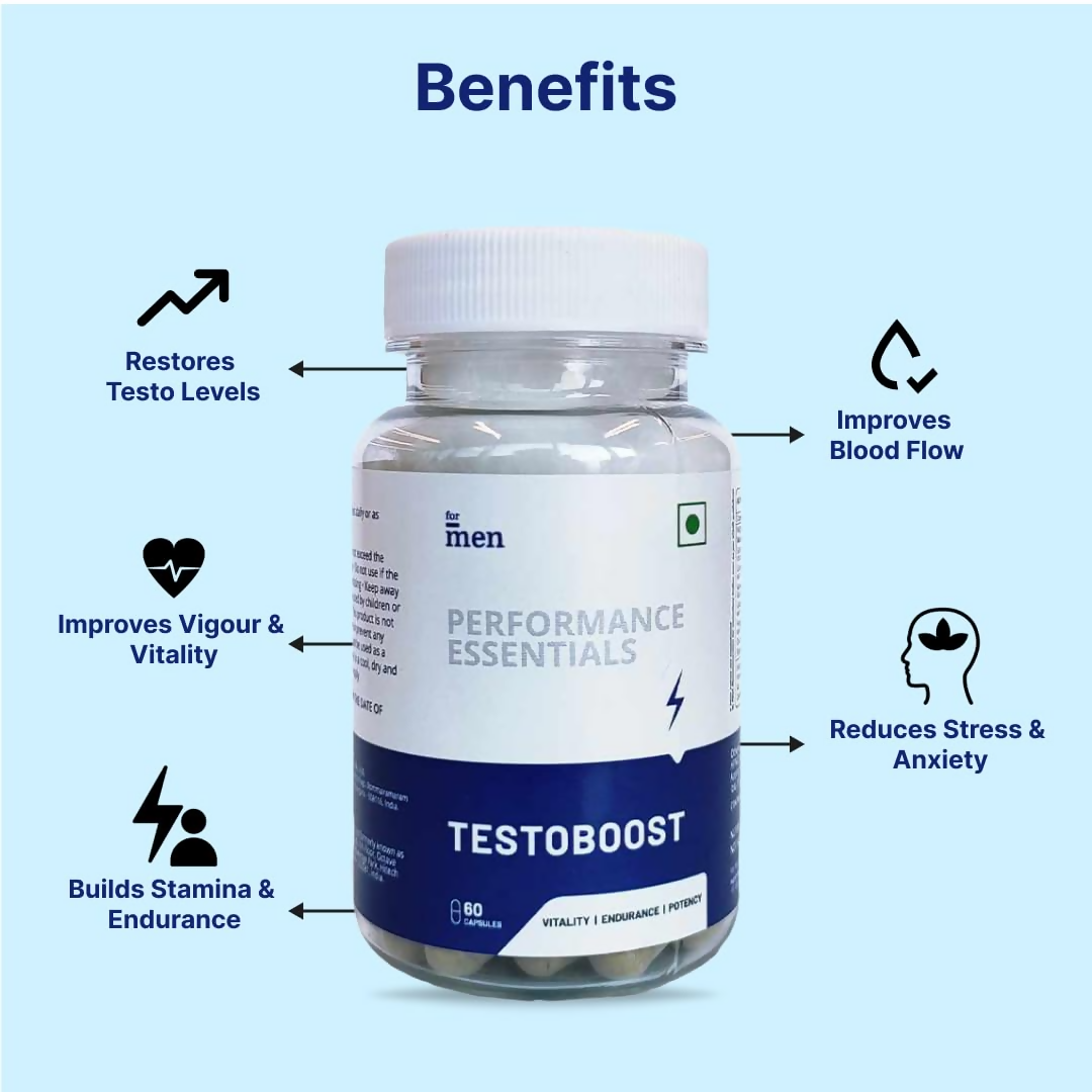 Image 3 of ForMen Testoboost Performance Essentials Capsules